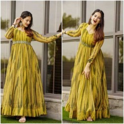 Designer party wear gown style